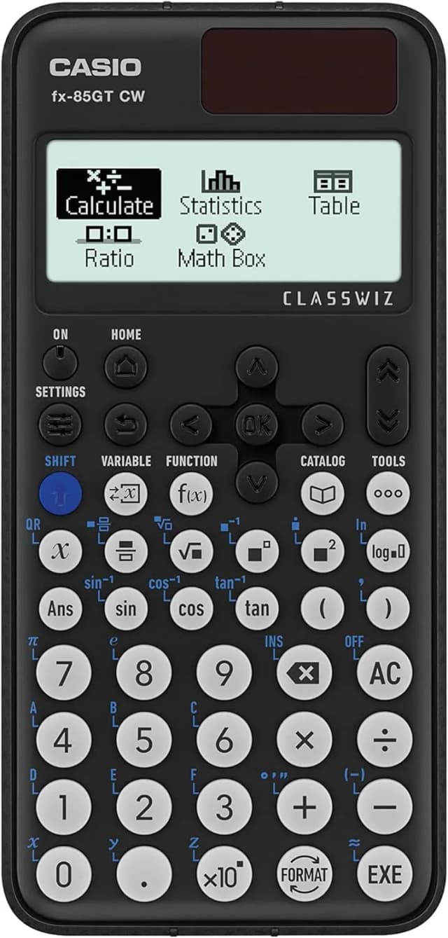 Casio fx-83GTCW Black Scientific Calculator
