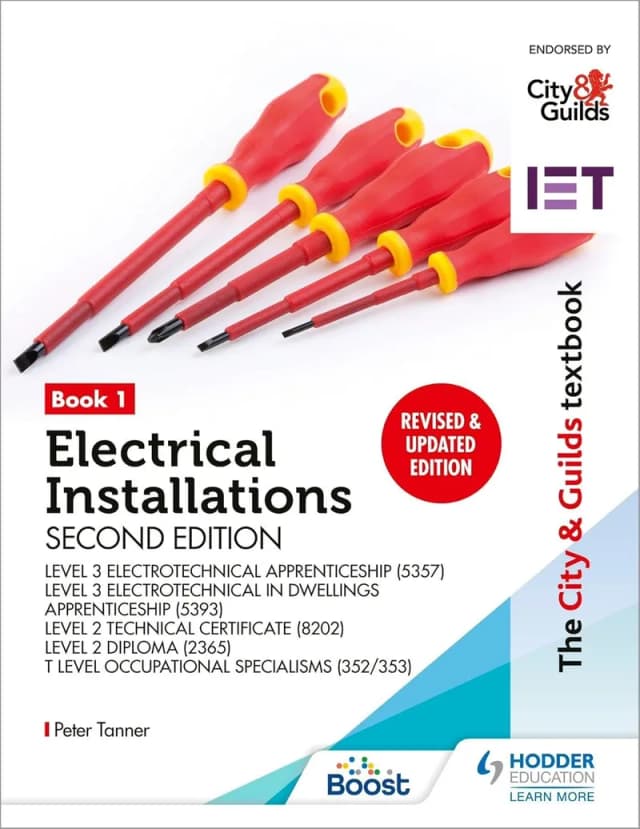 The City & Guilds Textbook: Book 1 Electrical Installations